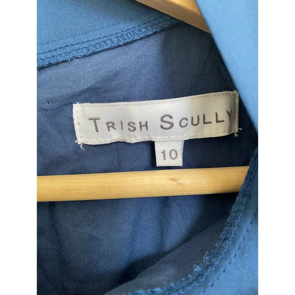 Gorgeous Trish Scully Women's Dress  Ruffled Pleated Skirt Mid Length size 10 - Picture 5 of 6